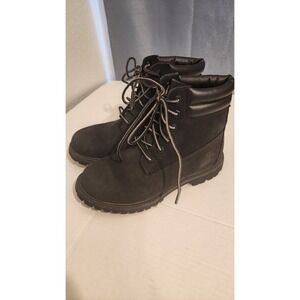Timberland Ortholite Waterville 6-Inch Double Collar Black Boot Women's Size‎ 7